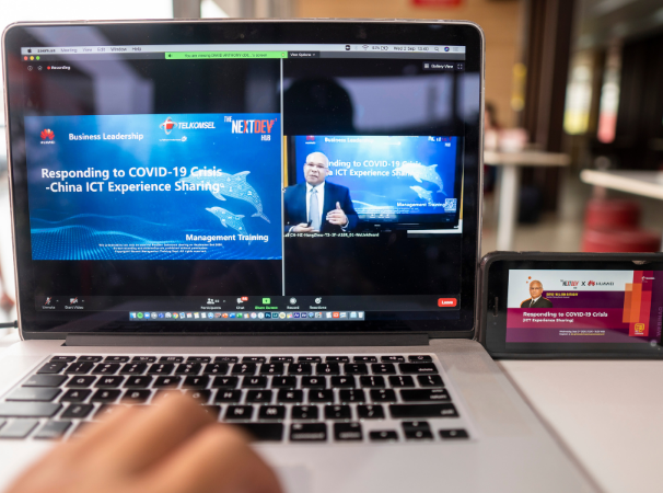 The NextDev Hub x Huawei Webinar Series: Merespons COVID-19 dan Masa Depan Pascapandemi dengan Teknologi