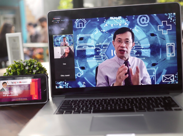 The NextDev Hub X Huawei Webinar Series: Memahami Internet of Things dan Penggunaannya di Indonesia