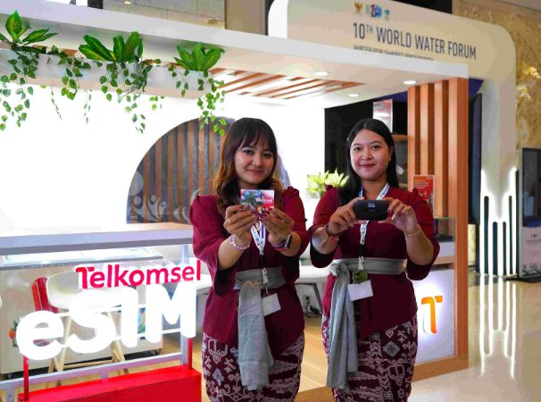 Trafik Data Telkomsel di WWF 2024