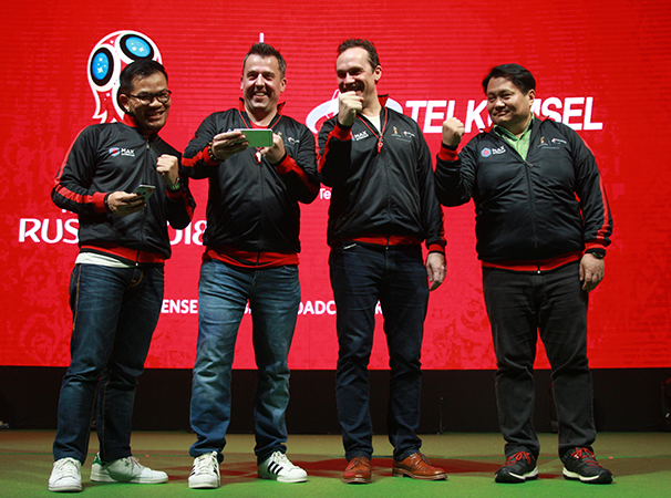 Telkomsel sebagai “Licensed Mobile Broadcaster” Piala Dunia 2018